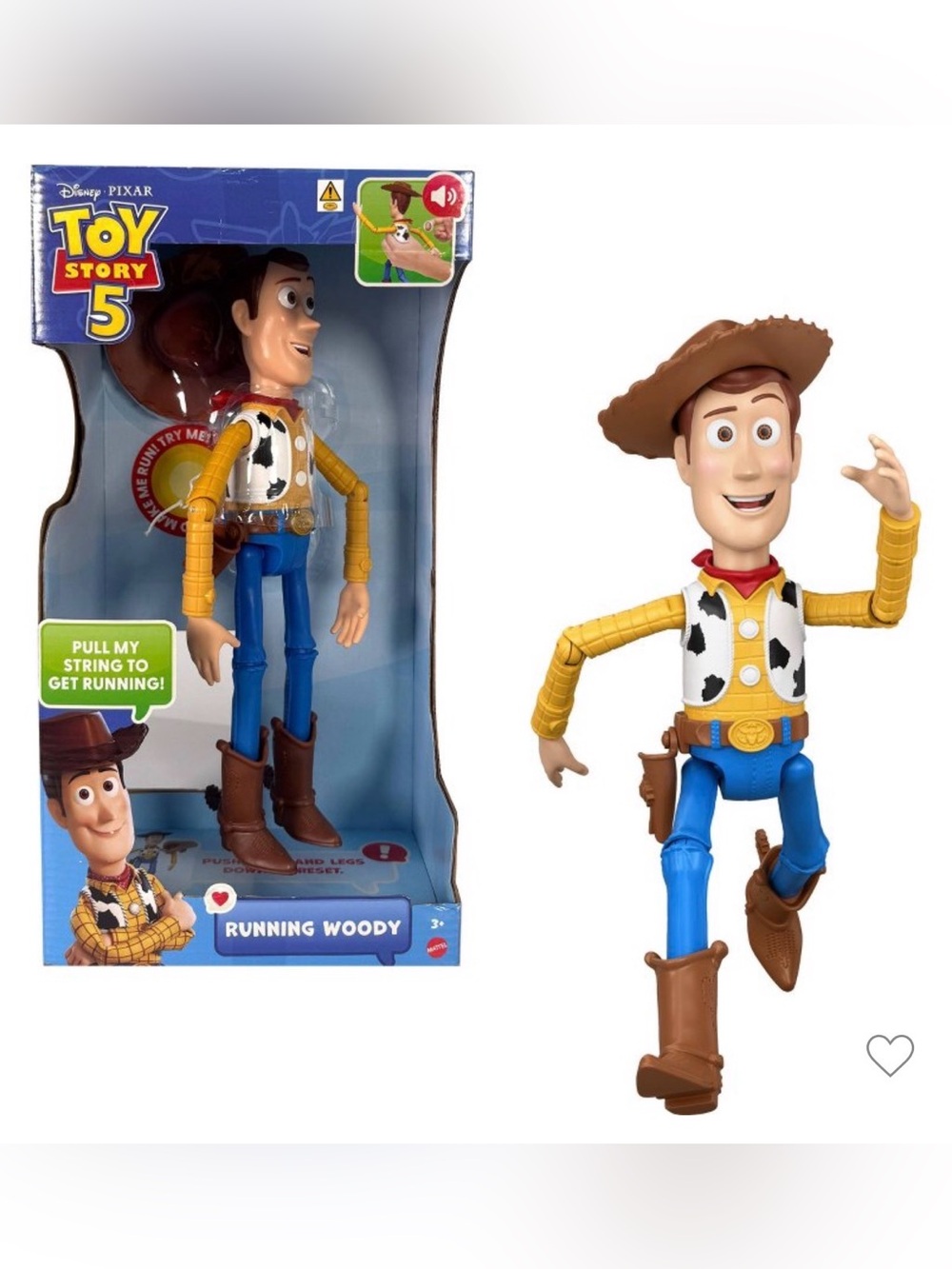 Running Woody Pull-String Action Figure